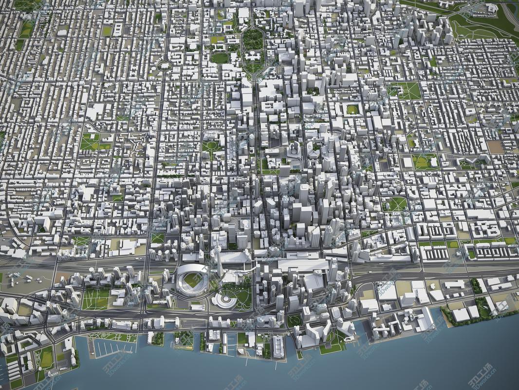 images/goods_img/20210114/3D model Toronto - city and surroundings/2.jpg